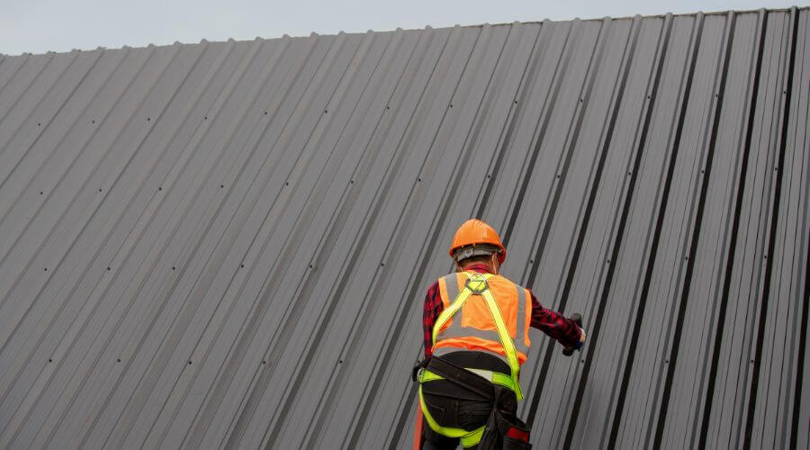 Professional metal roof installation services in Scranton, ND